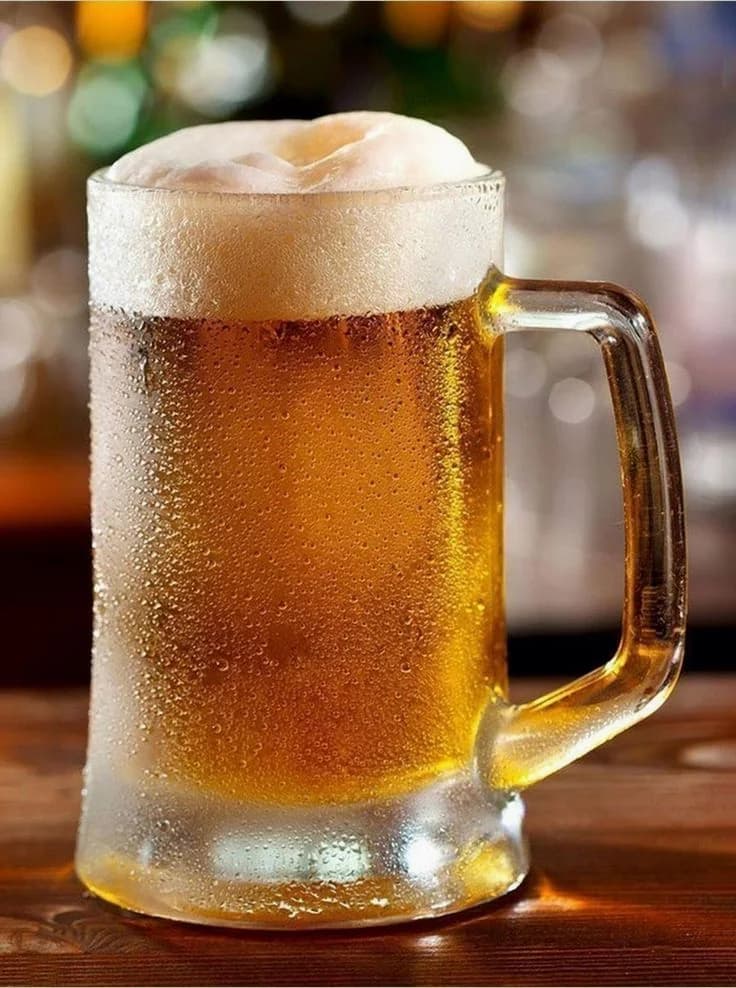 맥주와 치킨 조합 사진